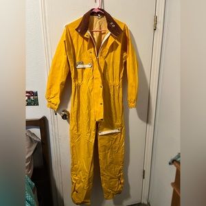 Men’s Rukka fishing coveralls- size small